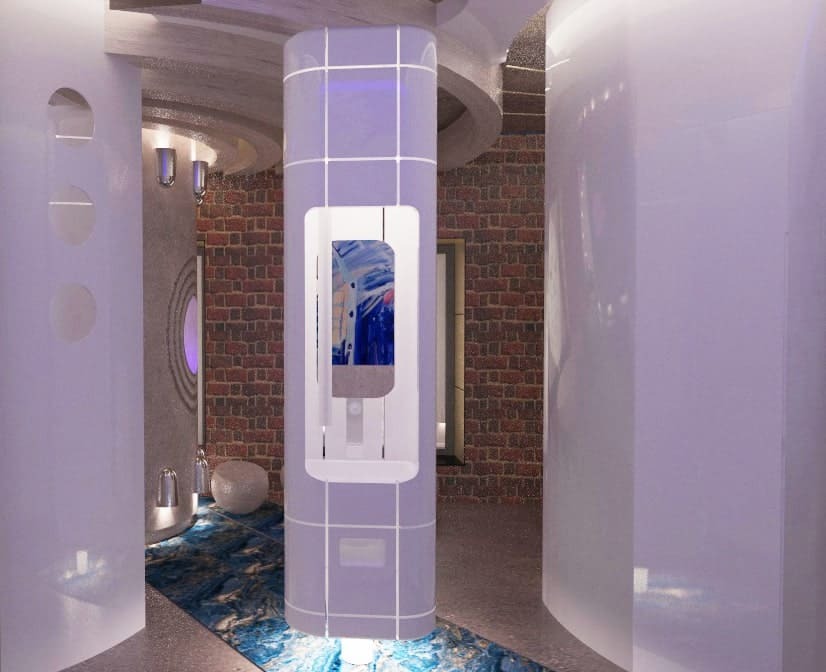 3Д современный интерьер - студия архитектуры и дизайна интерьера Anna Shats