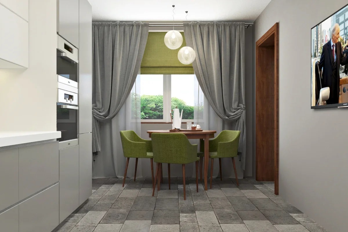 Дизайн интерьера кухни - студия архитектуры и дизайна интерьера Schatz Anna
