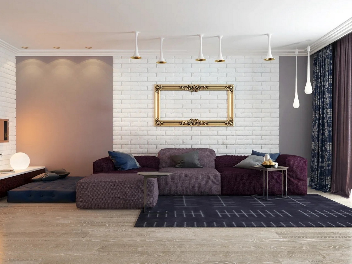 Дизайн гостиной под ключ - студия архитектуры и дизайна интерьера Anna Shats