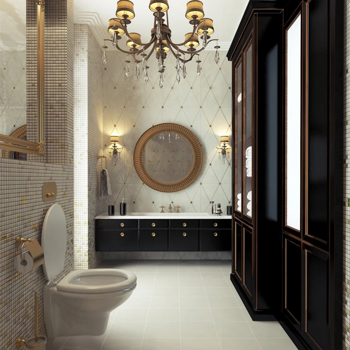 Дизайн интерьера ванной комнаты - студия архитектуры и дизайна интерьера Anna Shats