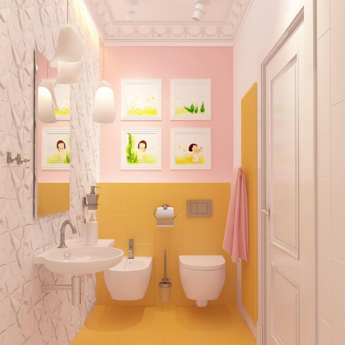 Современный дизайн ванной комнаты заказать - студия архитектуры и дизайна интерьера Schatz Anna