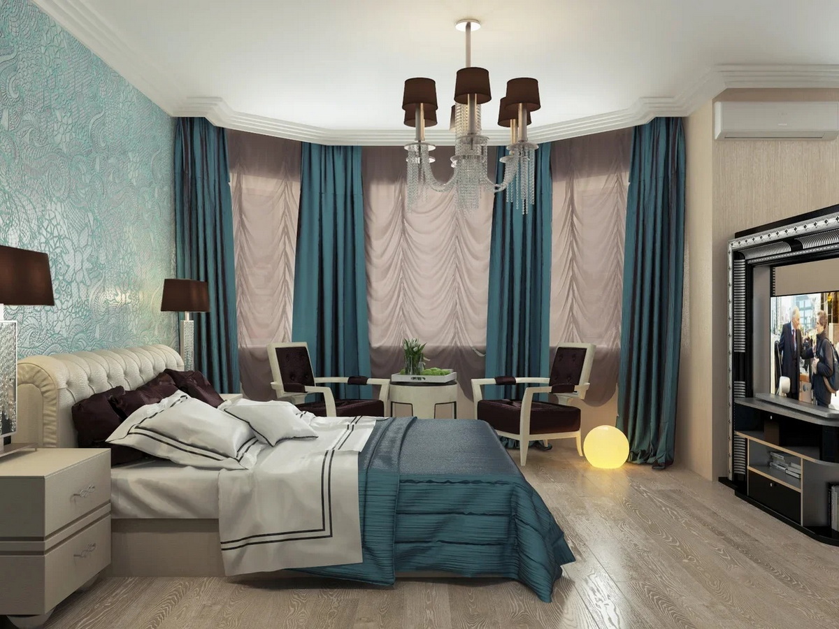 Спальни косметический ремонт под ключ - студия архитектуры и дизайна интерьера Анна Шац
